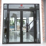 CỬA ĐI 2 CÁNH KÍNH NHÔM MAXPRO CAO CẤP SANG TRỌNG ,ĐẲNG CẤP ,UY NGHI ,PHONG CÁCH