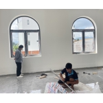 LẮP ĐẶT CỬA SỔ UỐN VÒM TẠI CÔNG TRÌNH
