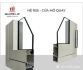 CỬA SỔ MỞ HẤT THIẾT KẾ SANG TRỌNG HIỆN ĐẠI THƯỢNG LƯU