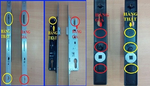 THÂN KHÓA CỬA ĐI THẬT GIẢ