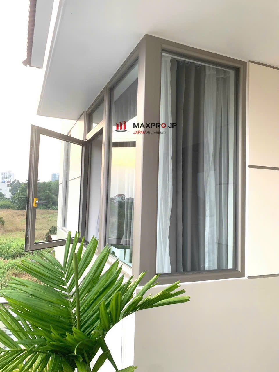 CỬA SỔ 2 CÁNH NHÔM MAXPRO