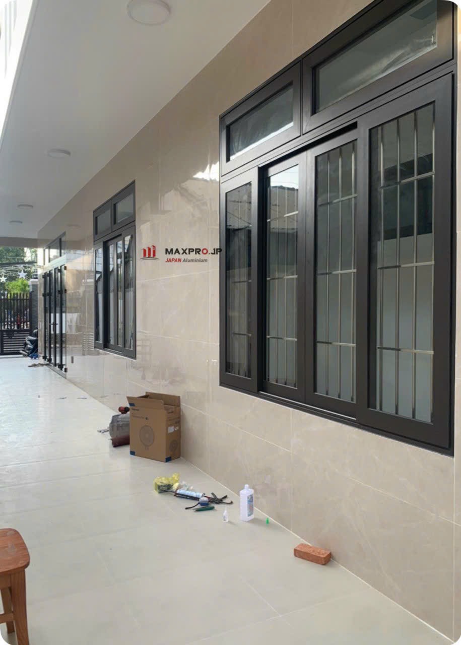CỬA SỔ TRƯỢT 4 CÁNH NHÔM MAXPRO NHẬP KHẨU CHÍNH HÃNG